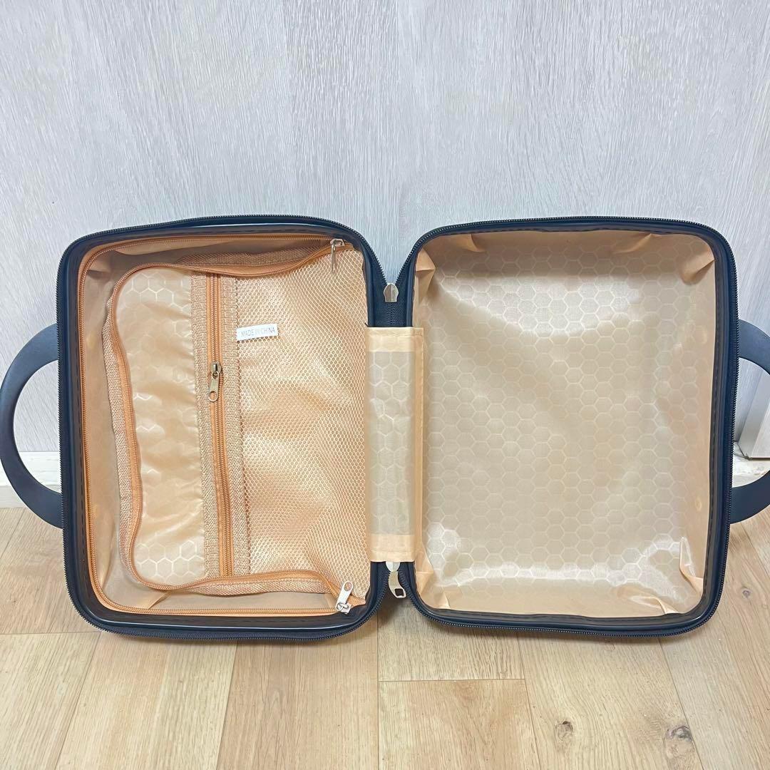 スーツケース　親子ケース　TSAロック　Sサイズ　黒　ブラック　アルミフレーム