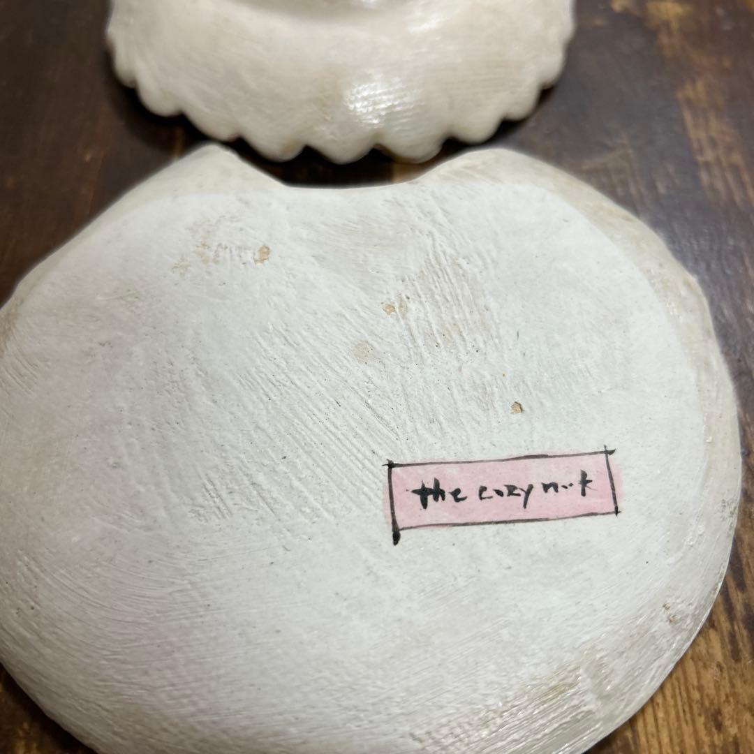 沖縄　やちむん　人気作家　人気陶芸作家　the cozy nook プレート２枚