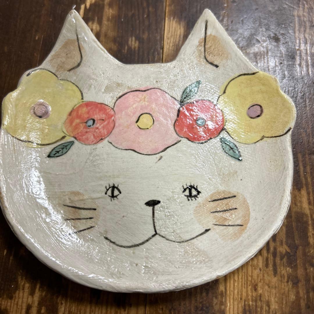 沖縄　やちむん　人気作家　人気陶芸作家　the cozy nook プレート２枚