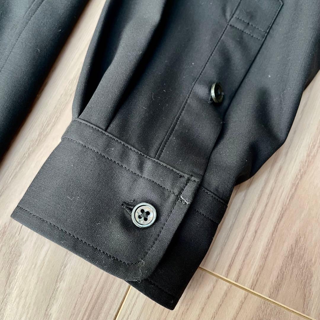 cornier Super180's WOOL SHIRTS 黒　美品 M