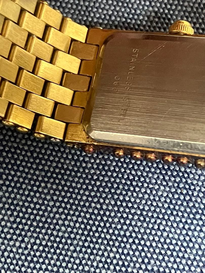 d*g様 LONGINES ロンジン QWR ゴールド腕時計　シェル文字盤