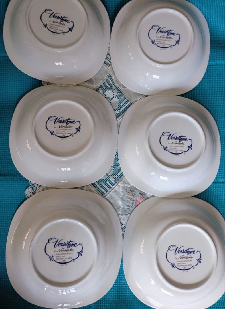 ノリタケNoritake Versatone 6枚セット希少!
