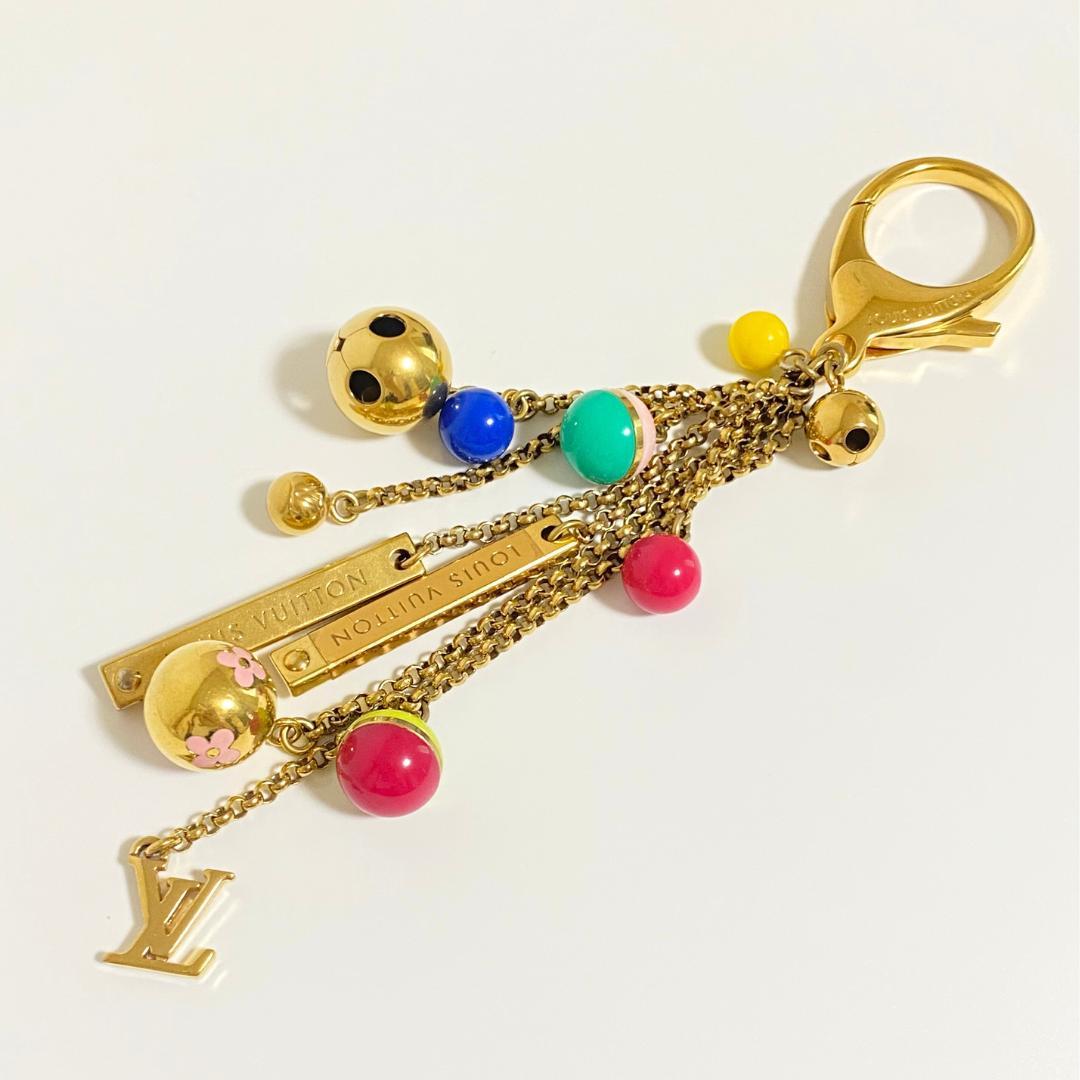 ルイヴィトン M62227 ポルトクレ グルロ キーホルダー バッグチャーム
