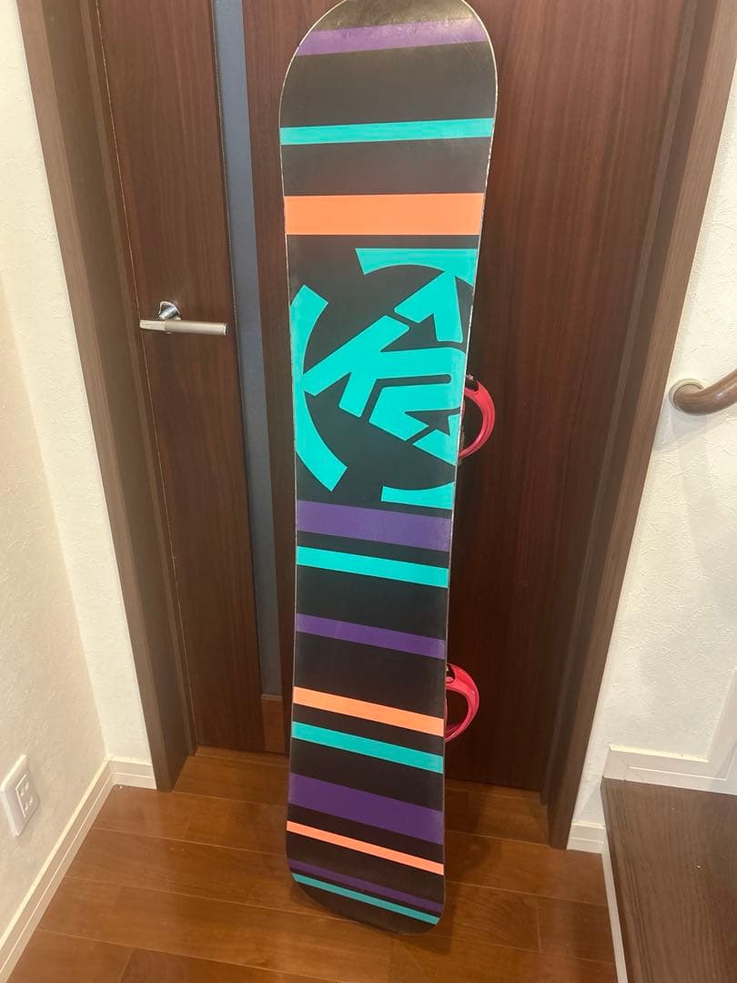 K2 First Lite スノーボードビンディングセット パープル 142cm