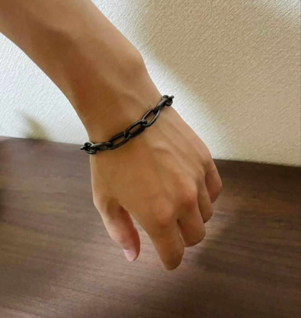 JAM  MADE 安全ピン ブラックダイヤモンドブレスレット