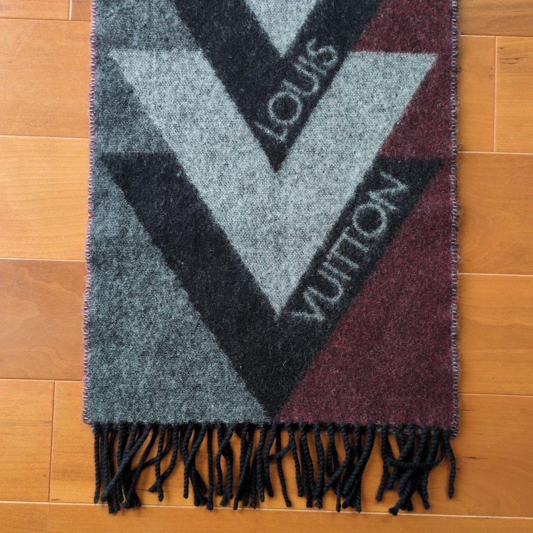 ルイヴィトン エシャルプ アンフィニットV カシミヤ混 マフラー