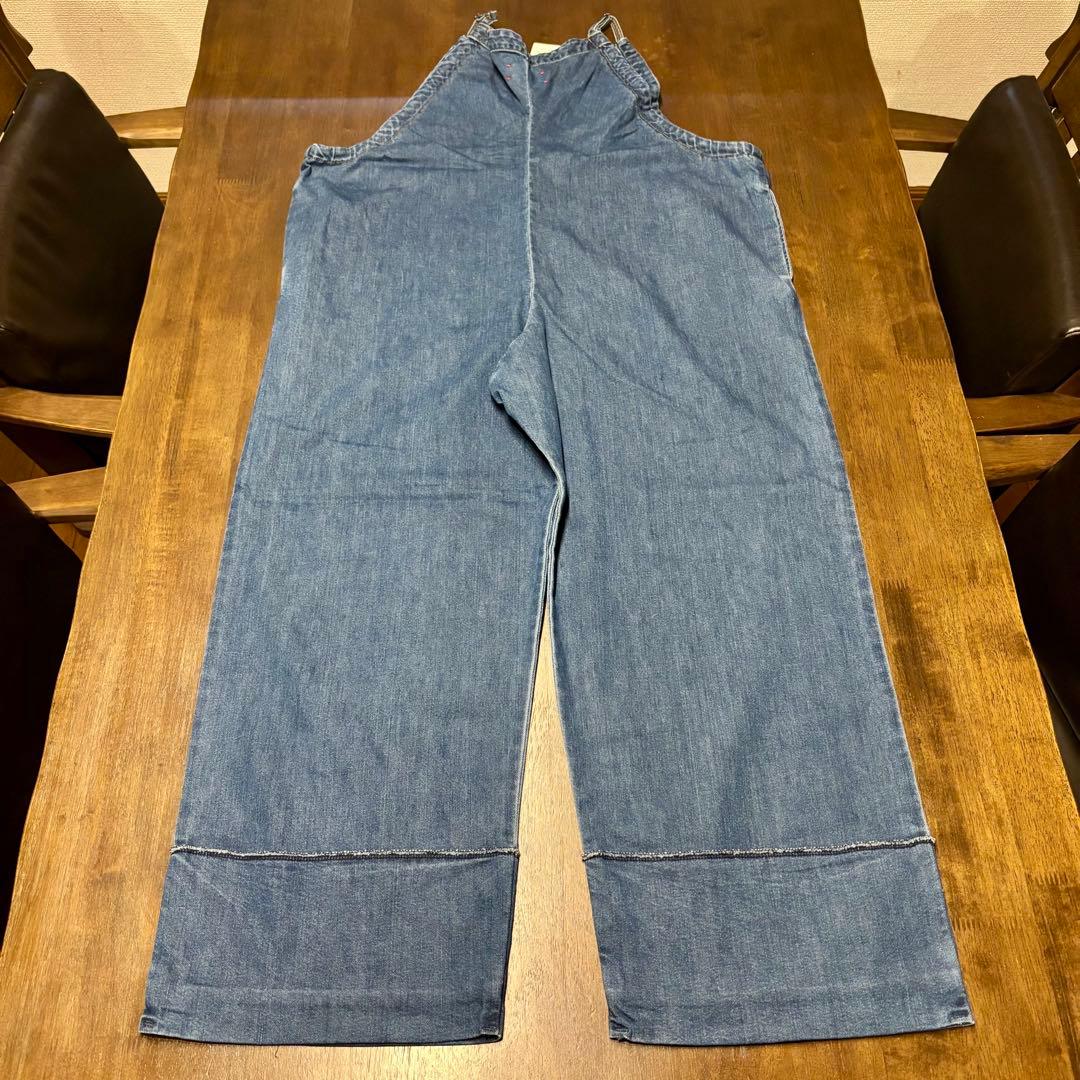 【未使用品】MEYAME DENIM GATHERED ALL IN ONE