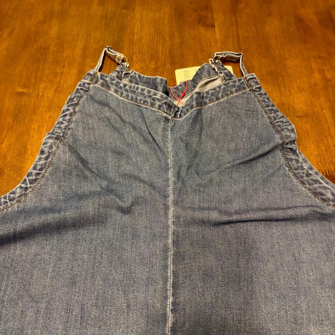 【未使用品】MEYAME DENIM GATHERED ALL IN ONE