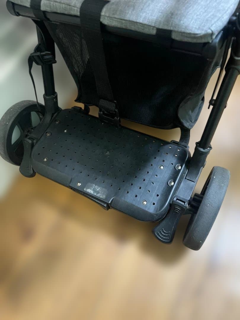 KATOJI カトージ 折りたたみ式ベビーカー グレー 2人乗り用