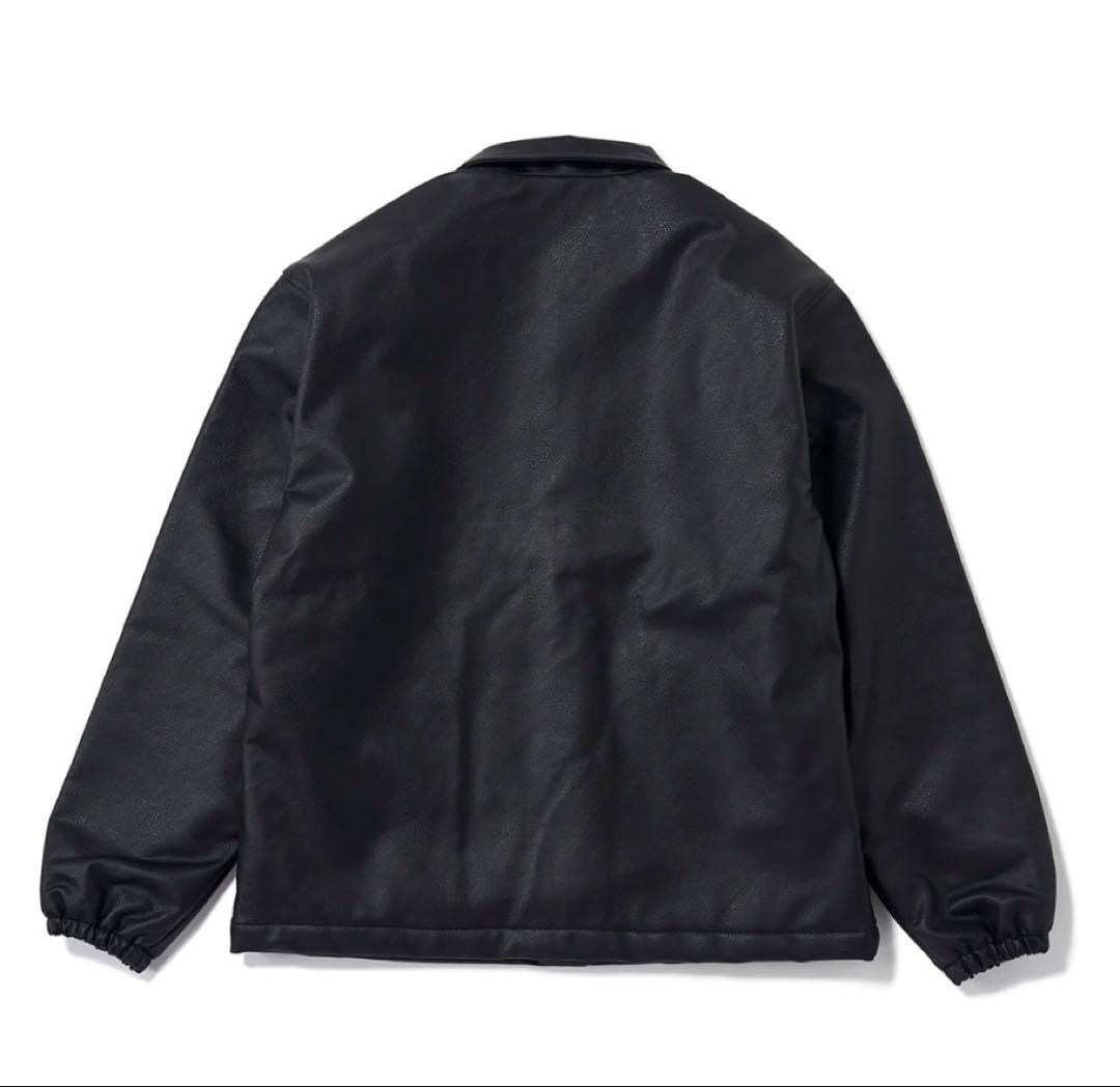 ROLLER FAKE LEATHER COACH JACKET 木村拓哉