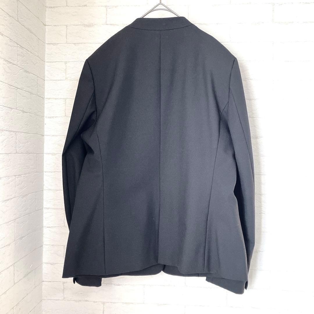 プラステ PLST ノーカラー パンツスーツ セット XXL ブラック