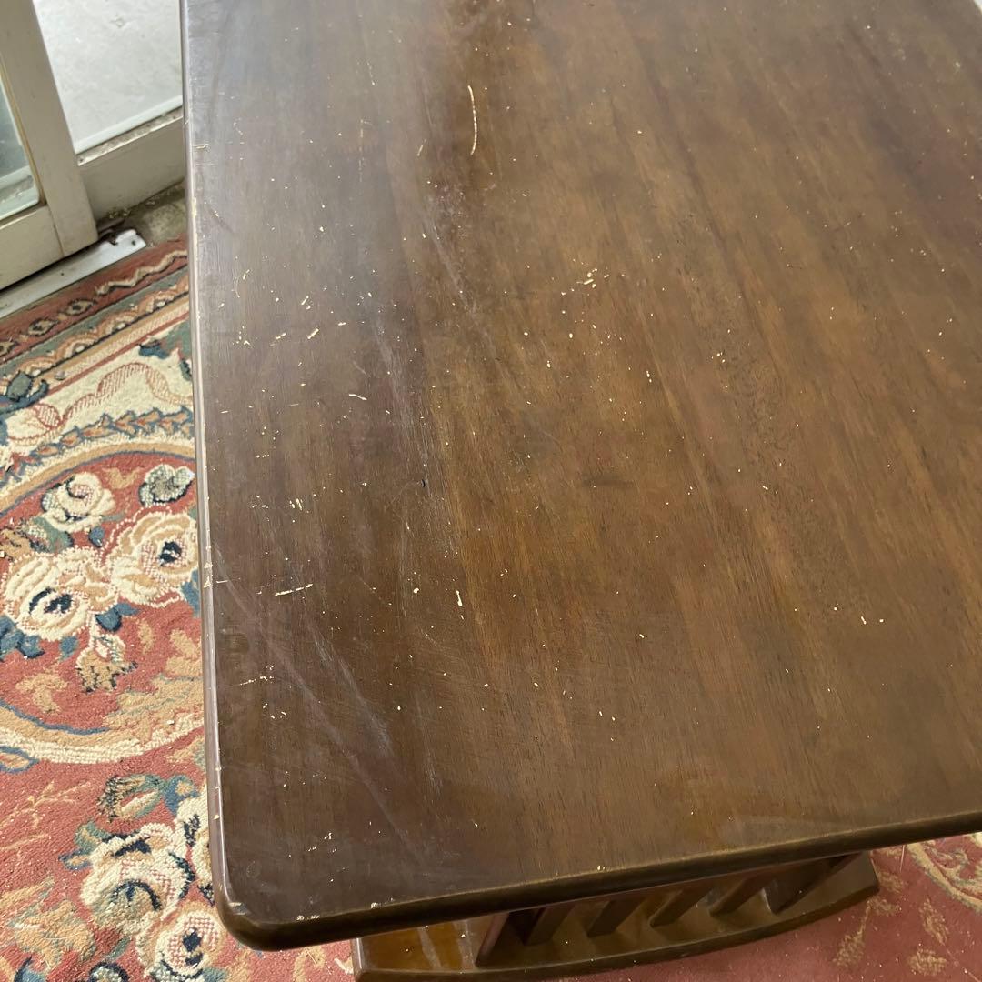 北欧レトロ オープンシェルフバタフライテーブル ダイニングテーブル