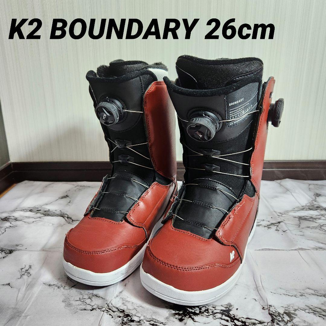 K2 BOUNDARY バウンダリー 26.0cm メンズ ボードブーツ BOA