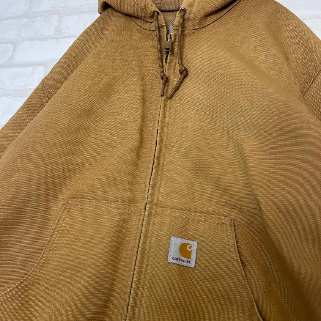 Carhartt アクティブジャケット　USA J131 ブラウン