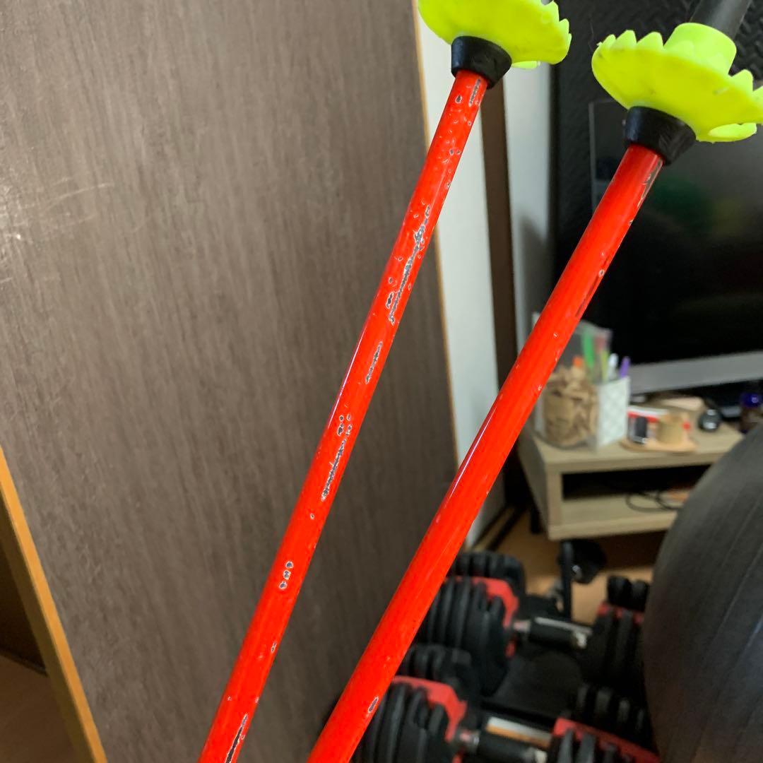 LEKI WC COMP スキー用ストック　117cm ＋sinano ストック