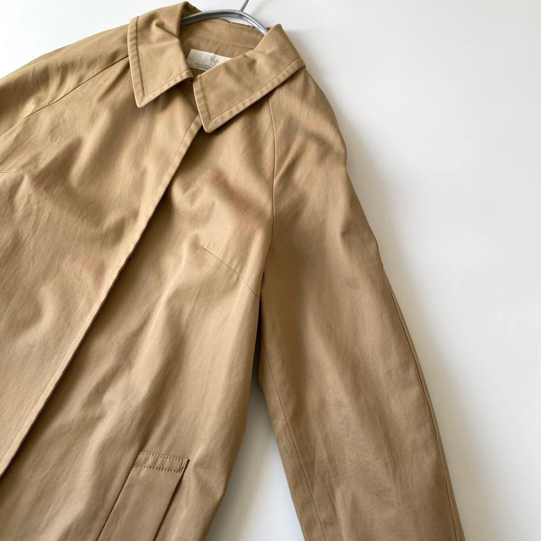 リンゴPlage✨定価4万円　ステンカラーコート　ロングコート　トレンチ