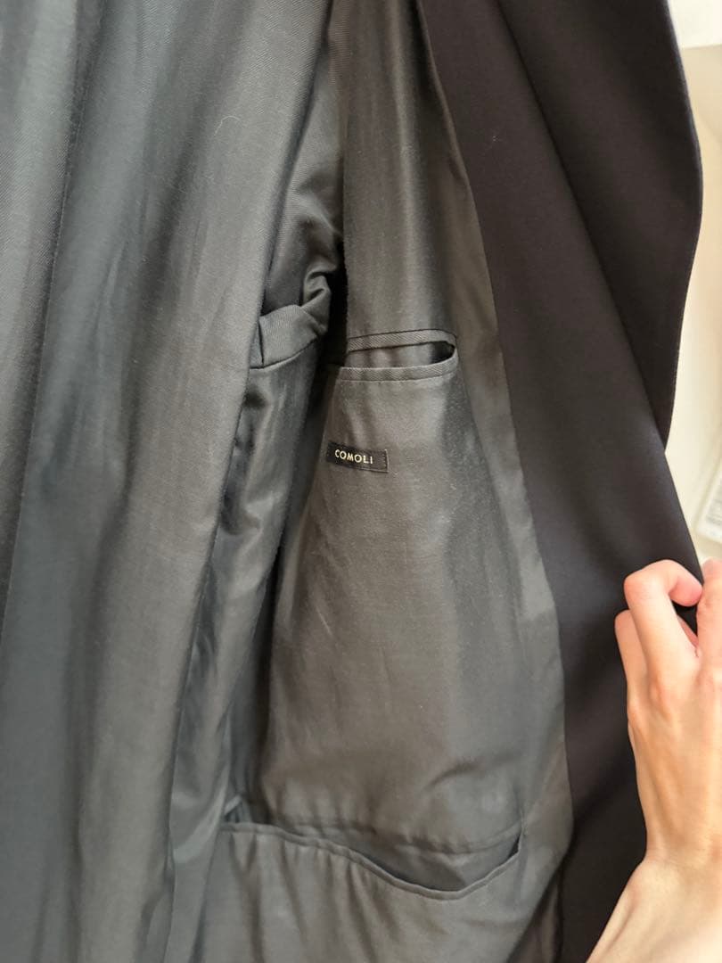 【美品】COMOLI 23ss コットンギャバ タイロッケンコート サイズ2