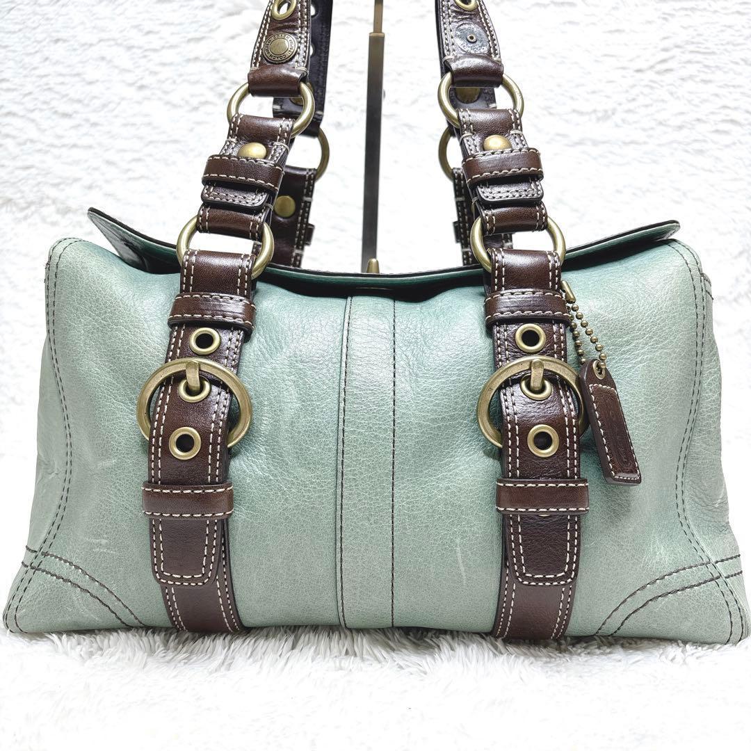 バッグ COACH archive Studded All Leather Y2K