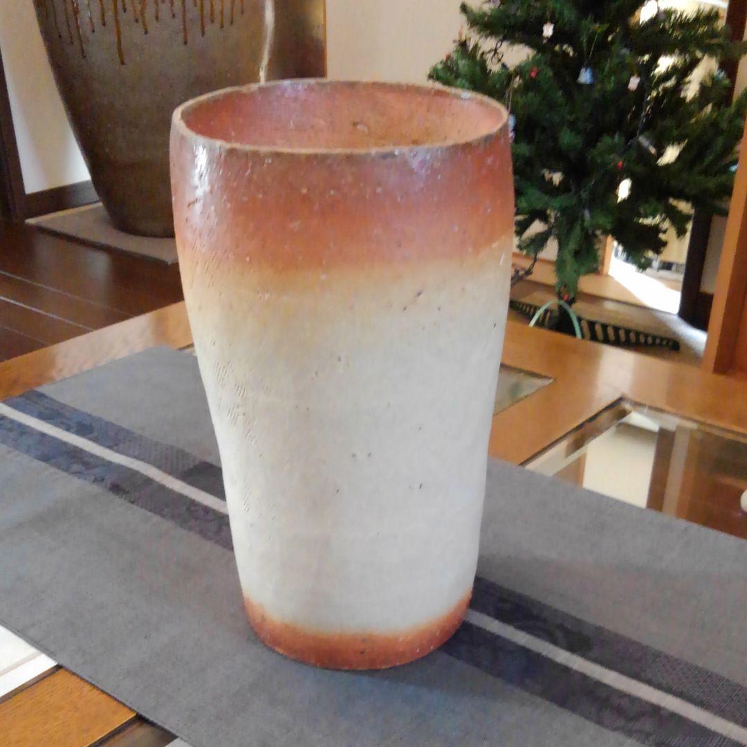 オシャレな　花器　8　備前焼