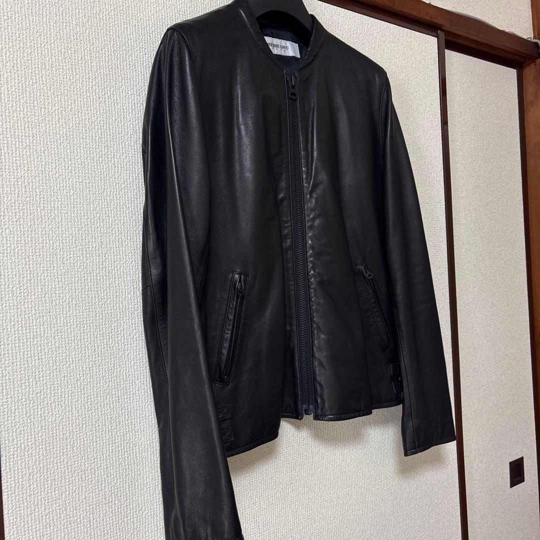 HL HEDDIE LOVUシングルライダースジャケット 黒