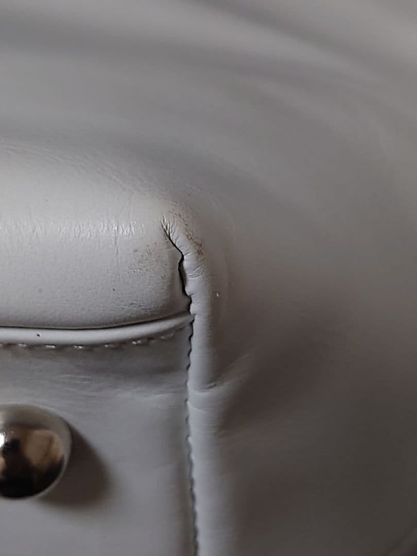 [美品]ONEMADEワンメイドトートバッグ　本革製ホワイト