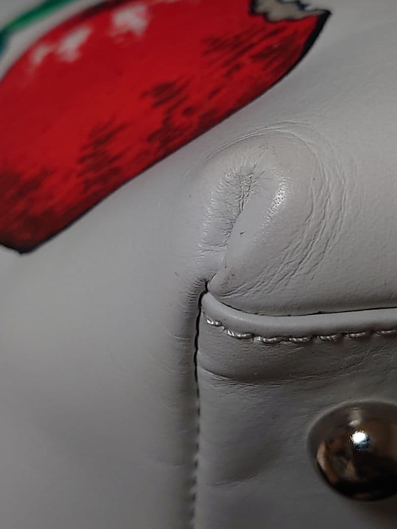 [美品]ONEMADEワンメイドトートバッグ　本革製ホワイト