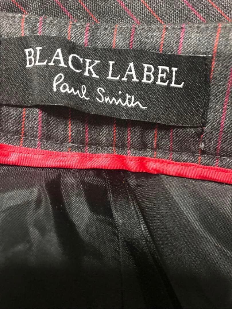 Paul Smith BLACK ストライプ　パンツスーツ