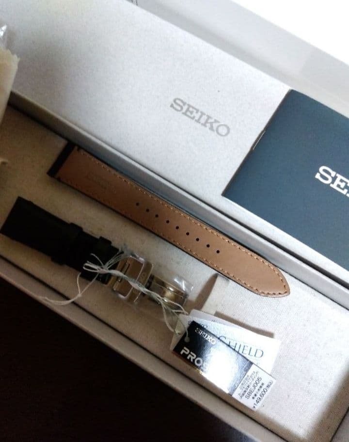 【SEIKO】セイコー プロスペックス アルピニスト GMT　新品革ベルト