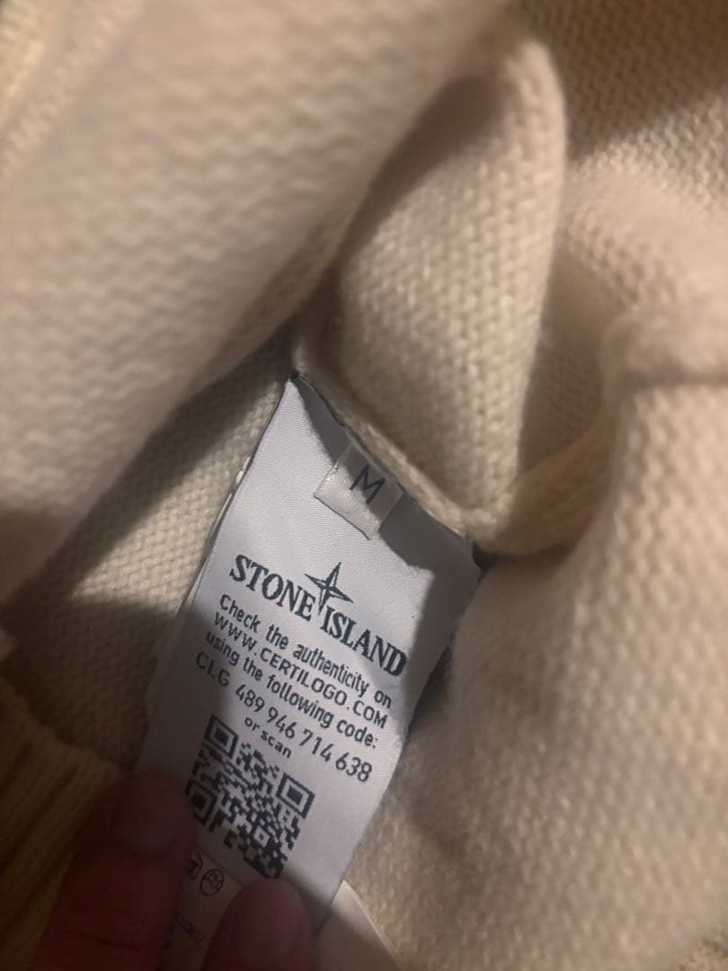 美品　定価9万円　stone  カーディガンセーター