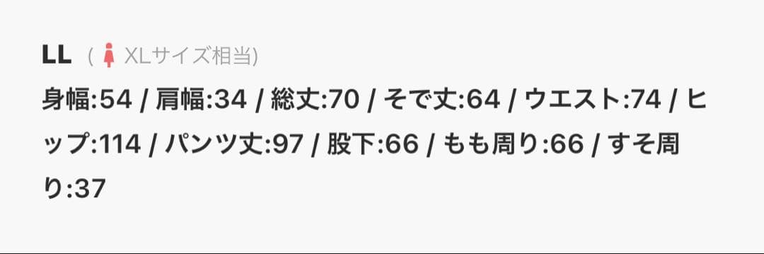 未使用近　オーガンジースリーブタックフレアトップステーパードパンツ　LL