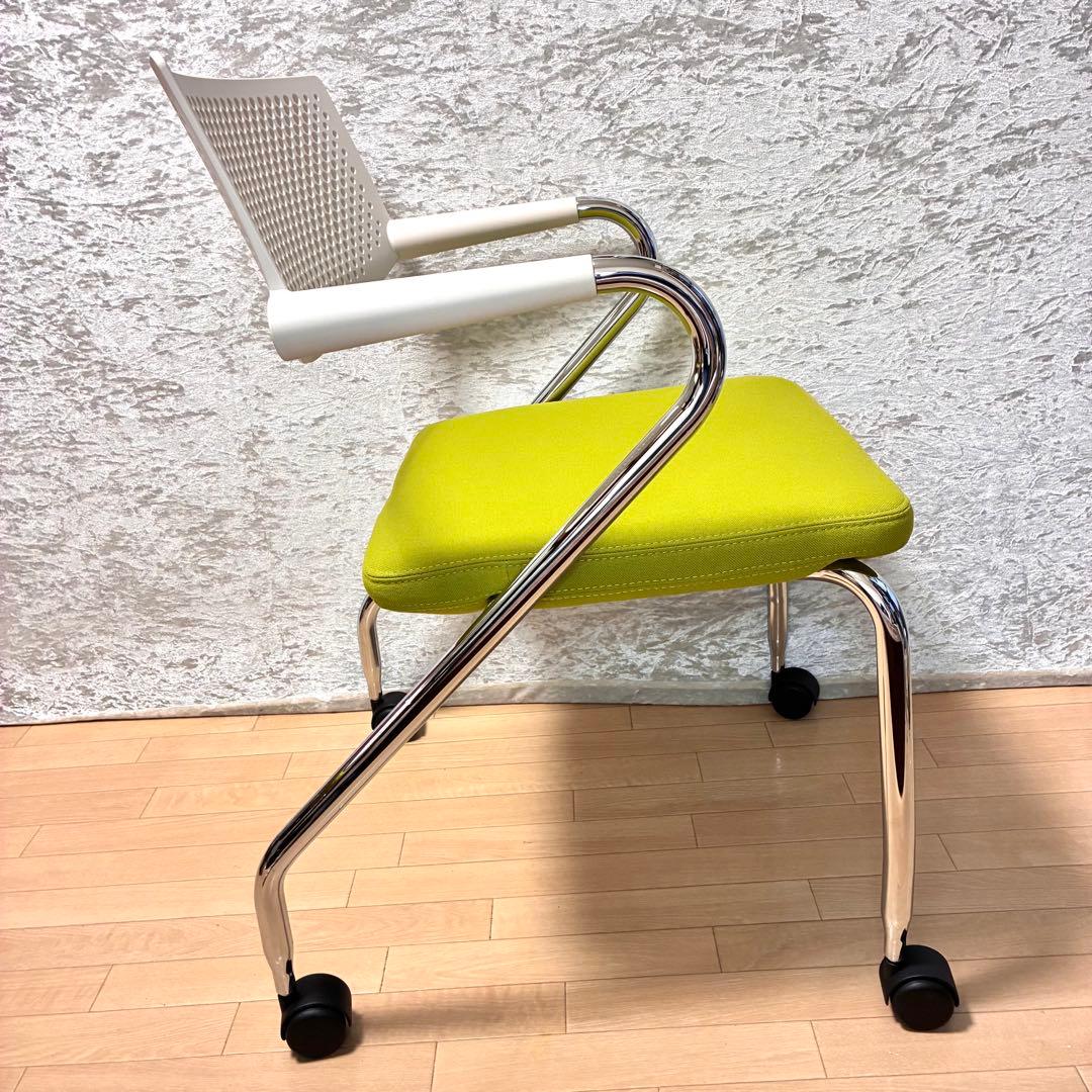 vitra ヴィトラ ビザロール2 visaroll 2 タイヤ付チェア 2脚②