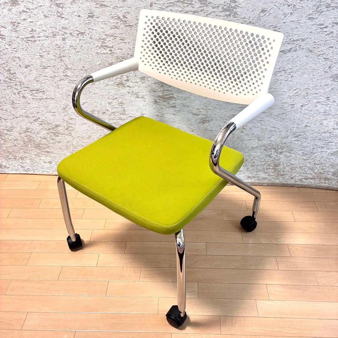 vitra ヴィトラ ビザロール2 visaroll 2 タイヤ付チェア 2脚②