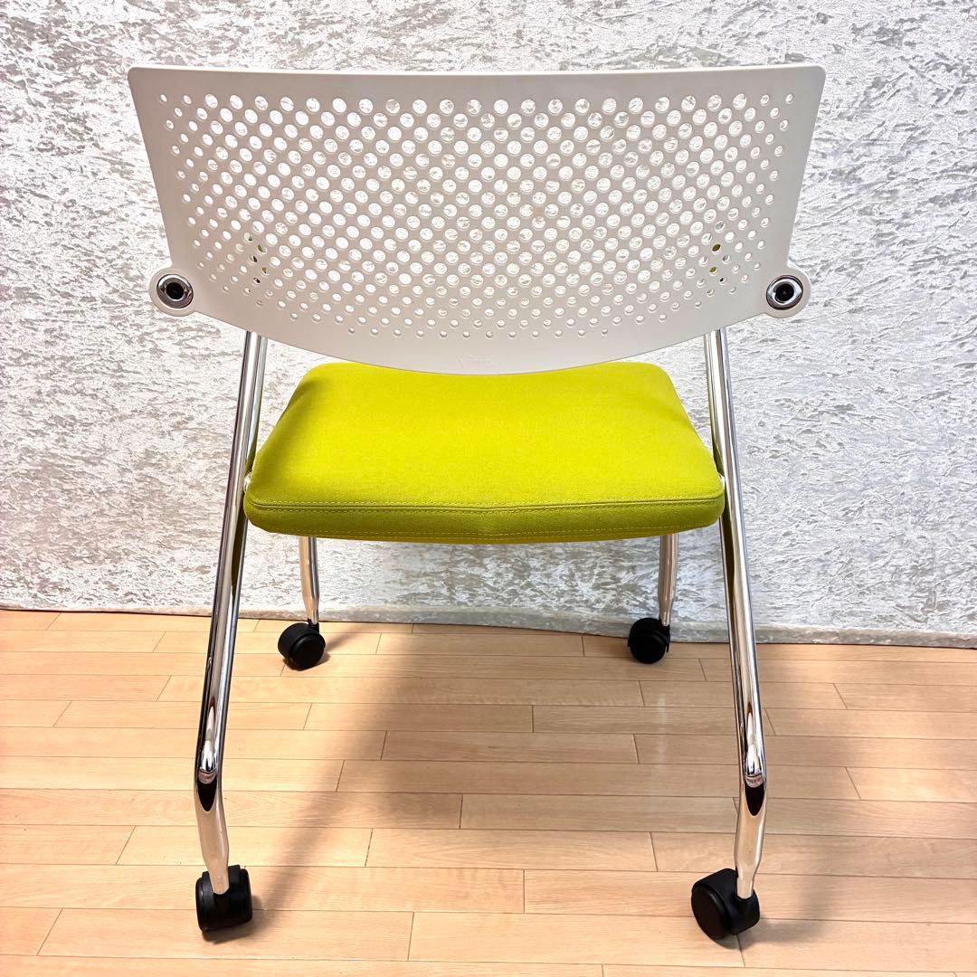 vitra ヴィトラ ビザロール2 visaroll 2 タイヤ付チェア 2脚②