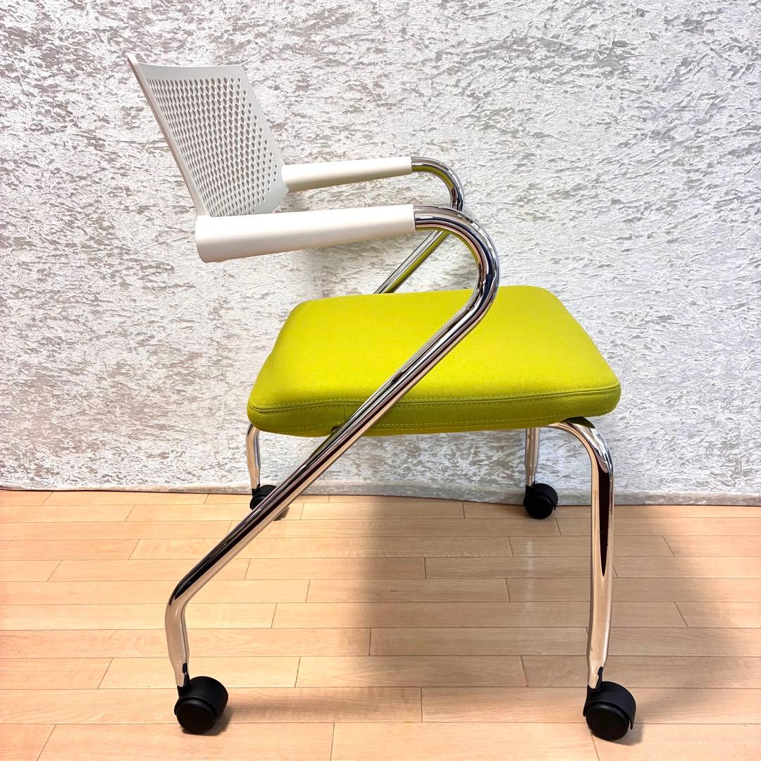 vitra ヴィトラ ビザロール2 visaroll 2 タイヤ付チェア 2脚②