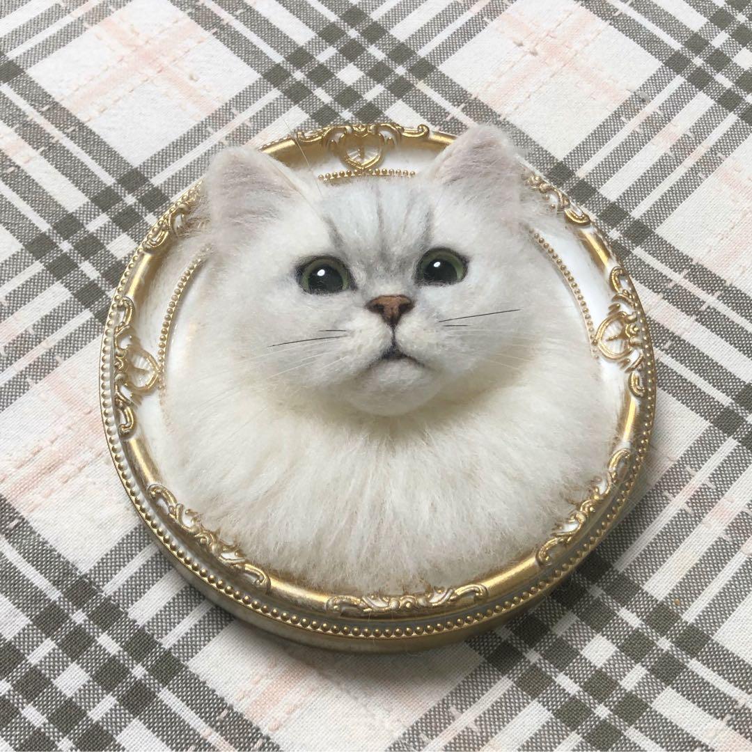羊毛フェルト 猫 ハンドメイド はな ❦❀プロフお読み下さい❀