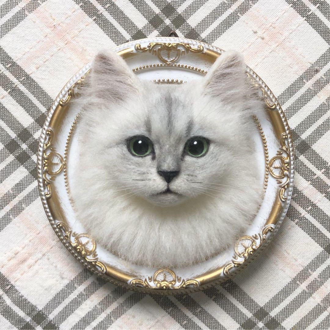 羊毛フェルト 猫 ハンドメイド はな ❦❀プロフお読み下さい❀