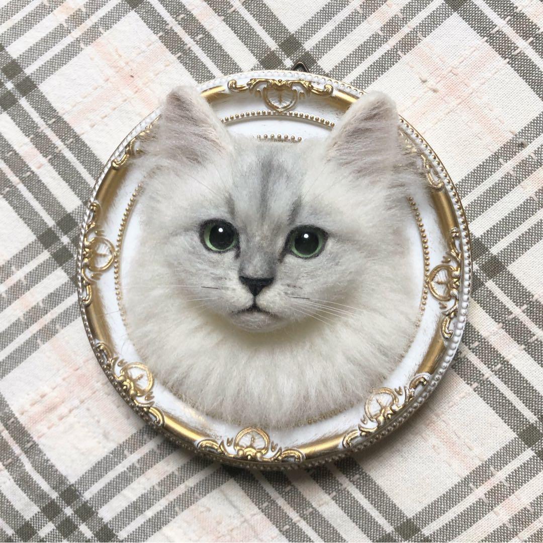 羊毛フェルト 猫 ハンドメイド はな ❦❀プロフお読み下さい❀