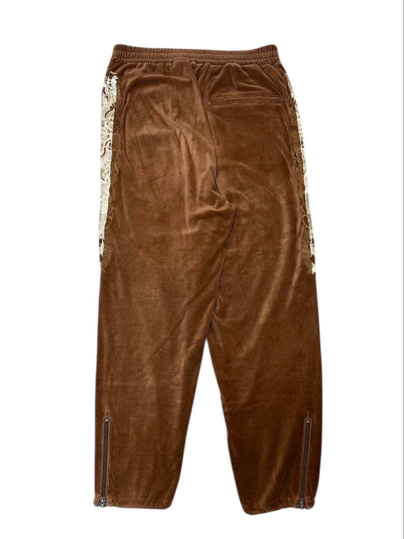 doublet 「CHAOS EMBROIDERY TRACK PANTS」