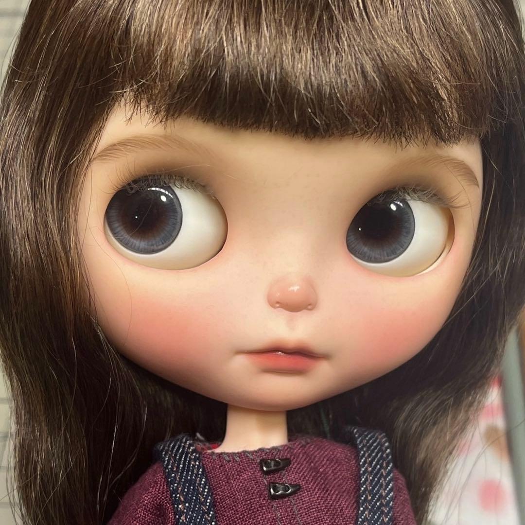 カスタムブライス 海外作家様 人形 ナチュラルメイク かわいい 自然 フルセット