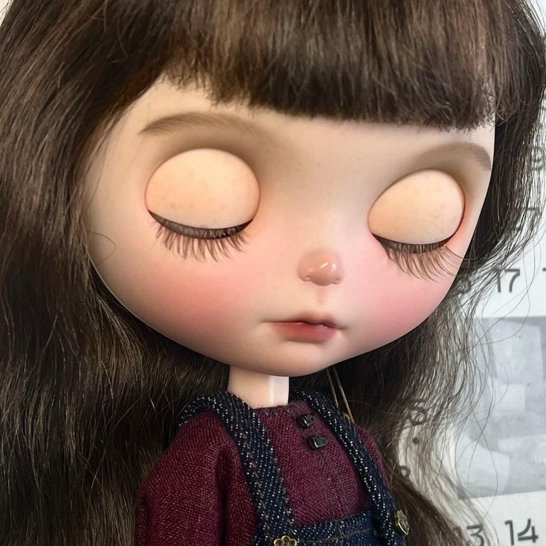 カスタムブライス 海外作家様 人形 ナチュラルメイク かわいい 自然 フルセット