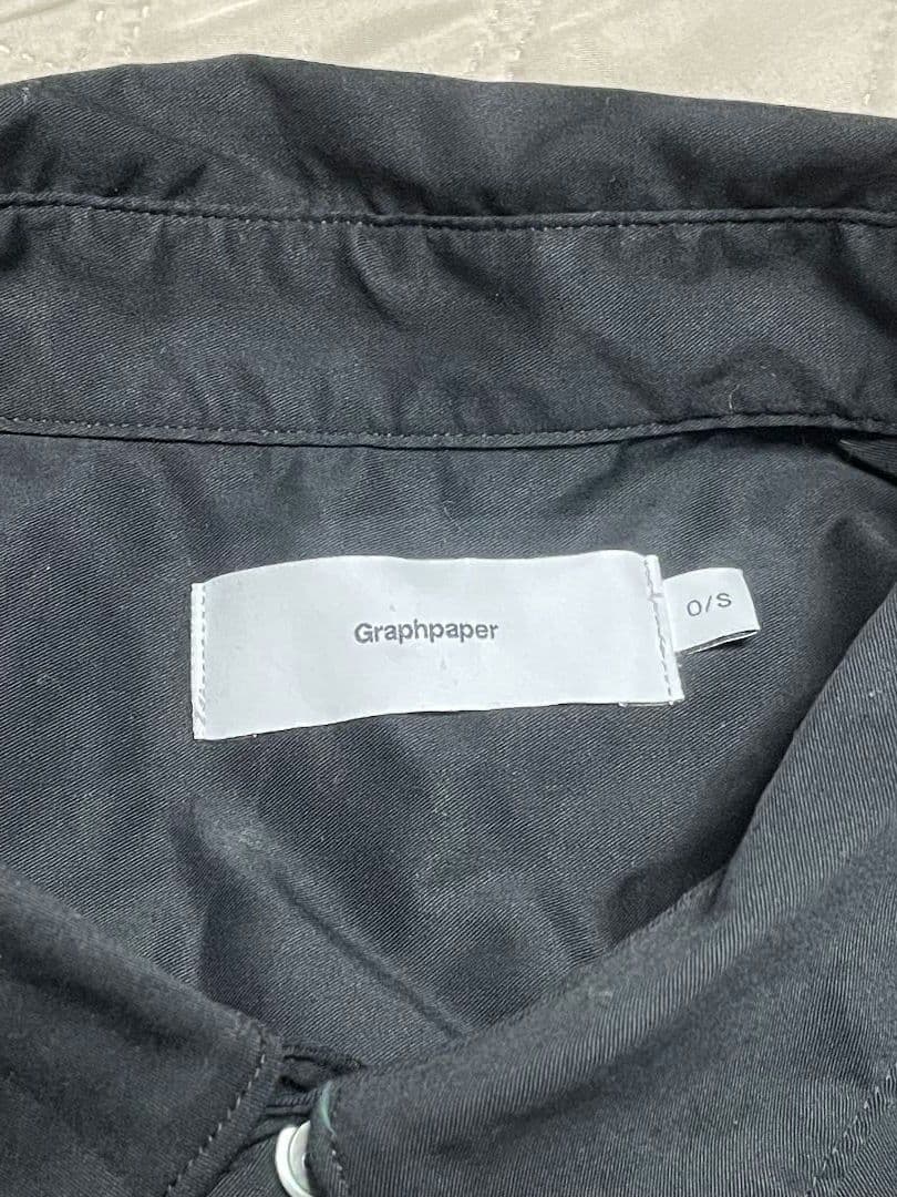 グラフペーパー SOLOTEX TWILL OVERSIZED BOXSHIRT