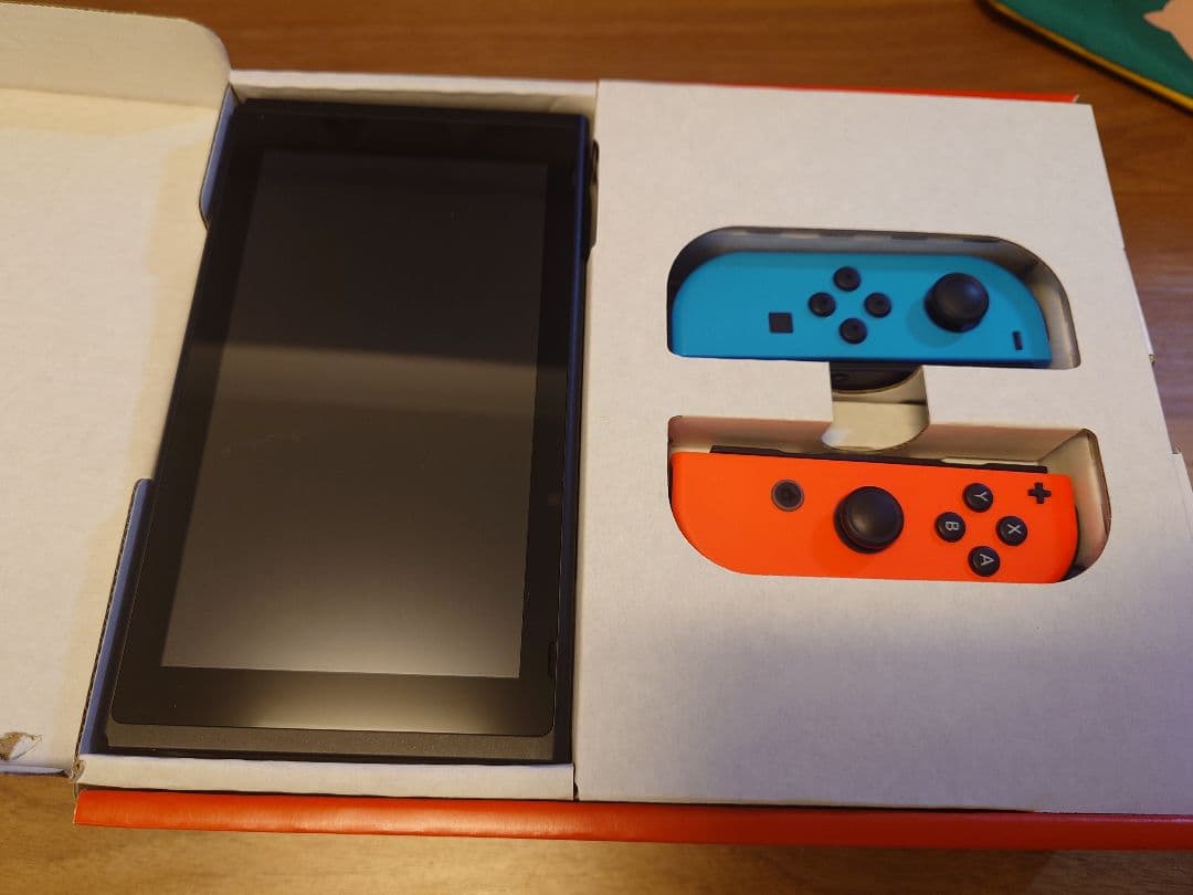 Nintendo Switch 本体 青/オレンジ Joy-Con付き