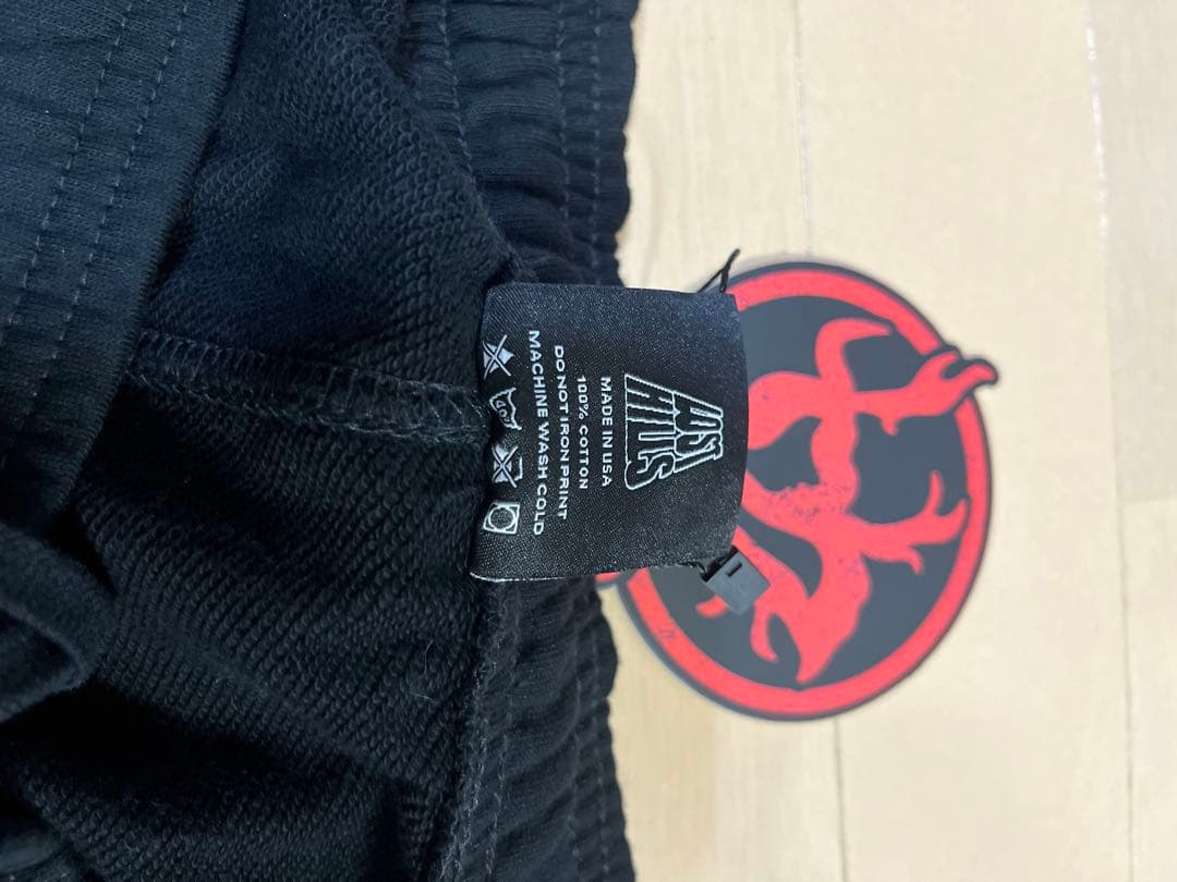 LOST IN THE HILLS スカルデザイン Tシャツ&ショーツセット M