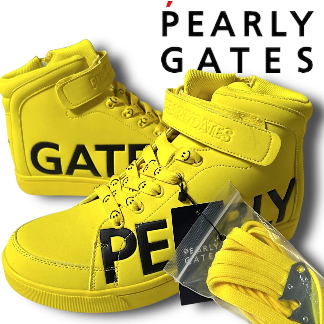 24cm パーリーゲイツ 053-0192312 ニコちゃん ゴルフシューズ