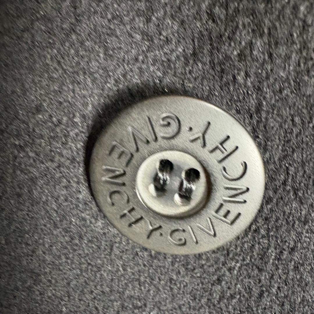 ジバンシー GIVENCHY カシミヤ 100% ダブル チェスター コート L