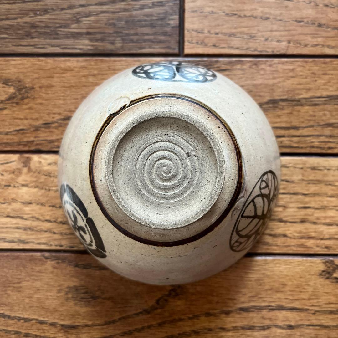 横井米禽 三傑會 天目 茶碗