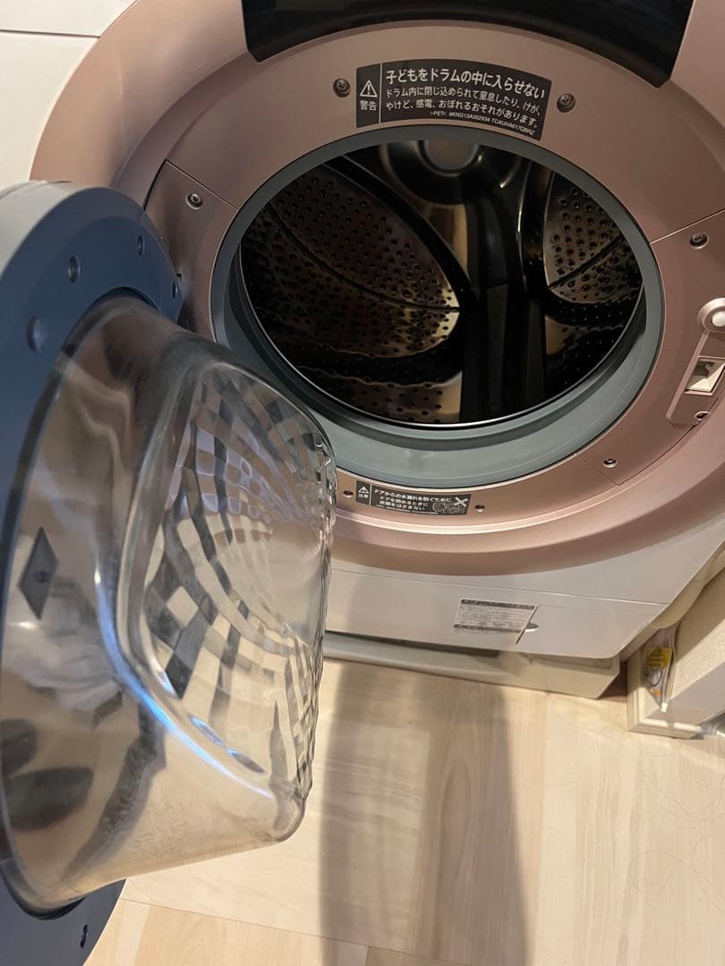sharpドラム式洗濯機 ピンク 2022年製