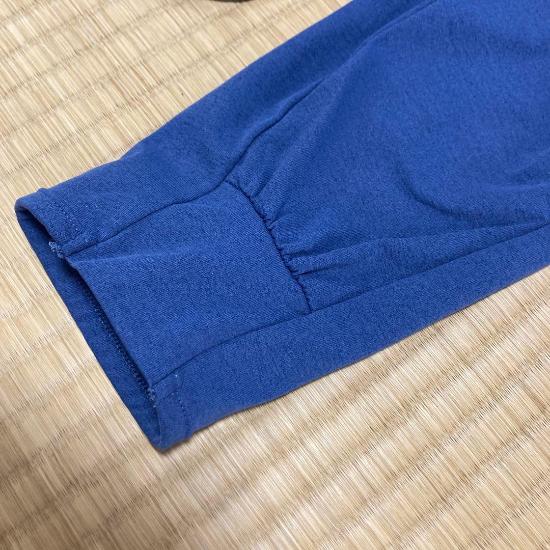 Admiral カットソージップフーディパーカー　ATLA561 M青