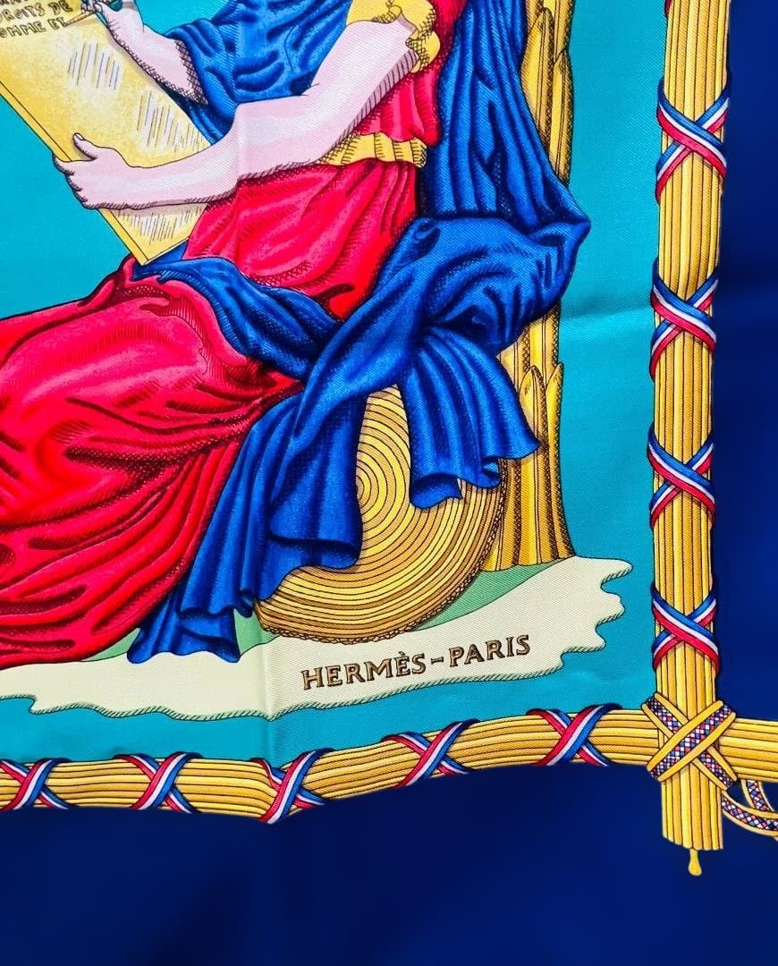 ☆HERMÈS カレ90 シルクスカーフ フランス革命