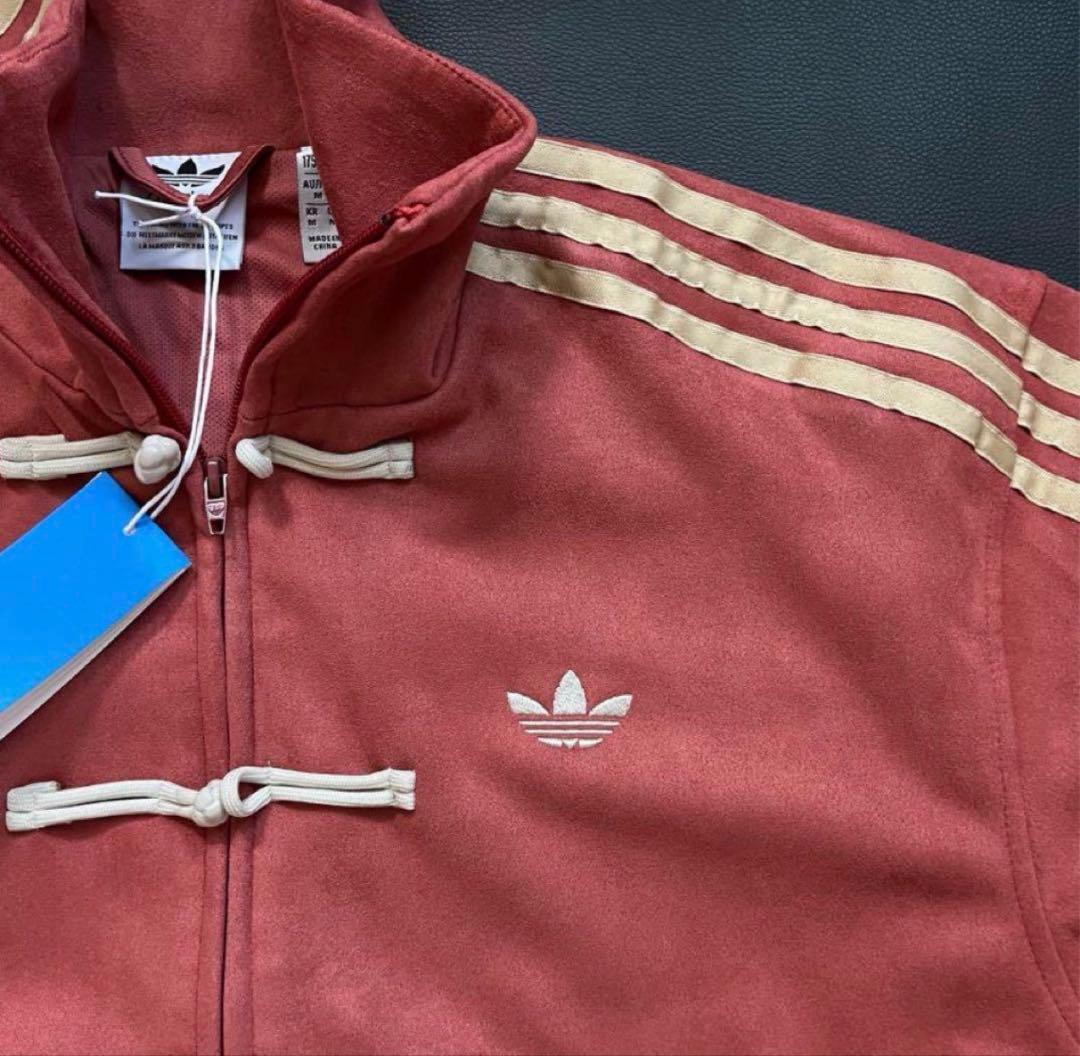 adidasアディダス 中国限定 蛇年トラックジャケット レッド 2XLサイズ”